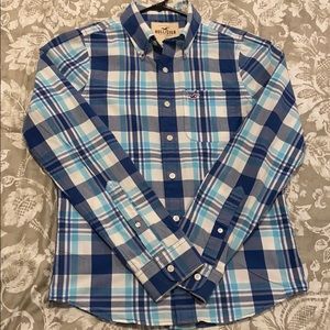 Mens Hollister Size Small Button Down Shirt